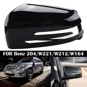 Cubierta de espejo negro brillante para Mercedes Benz CLA GLA W212 W221 W204 lado izquierdo - Imagen 1 de 7