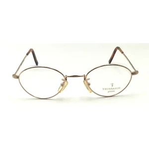 Brille Herren Damen Trussardi Fassung Vintage eyeglasses glasses gold - Bild 1 von 7