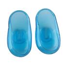 fr 2PCS Blue Clear Silicone Ear Cover Hair Dye Shield Protect Salon Color