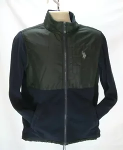 Polo de lana Assn para niñas talla 18/20 negro cremallera completa frontal manga larga logotipo - Imagen 1 de 10
