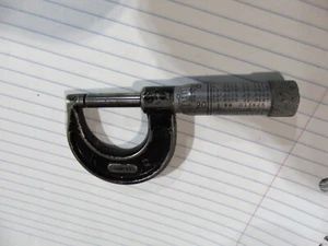 Vintage Starrett 436 0-1" Außenmikrometer Präzisionsmaschinist Messwerkzeug - Bild 1 von 4