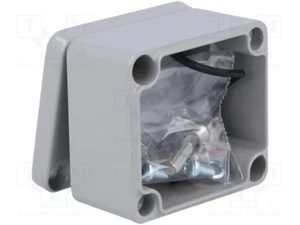 G101G-IP67 Gehäuse 50x45x30mm Alu-Spritzguss-Gehäuse IP67 hellgrau Gainta - Bild 1 von 4
