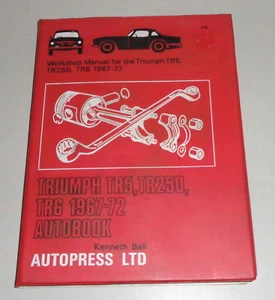 1967-1972 Triumph TR5 / TR6 / TR250 Repair Manual - Picture 1 of 1