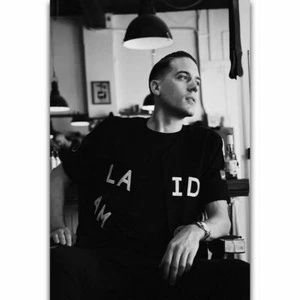 281119 G Eazy Rap Music Singer Rapper Star Black White PRINT POSTER - Picture 1 of 7