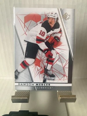 2022-23 SP Authentic Base Dawson Mercer #17 New Jersey Devils - Image 1 of 2