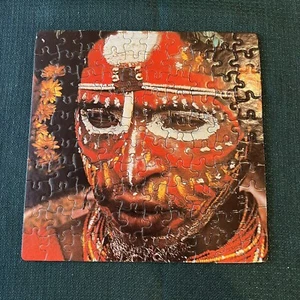 Waddingtons Vintage 1970's 100 Piece Jigsaw Puzzle Man Of Lake Kopiago No Box - Picture 1 of 5