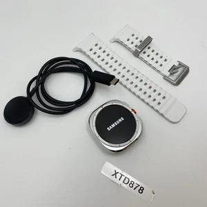 Samsung Galaxy Watch Ultra SM-L705U - 47mm Titanium White (Unlocked) - Open Box - Picture 1 of 5