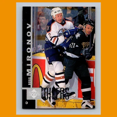 Boris Mironov #276 1997 Upper Deck Edmonton Oilers Hockey Card NHL NM - Image 1 of 3