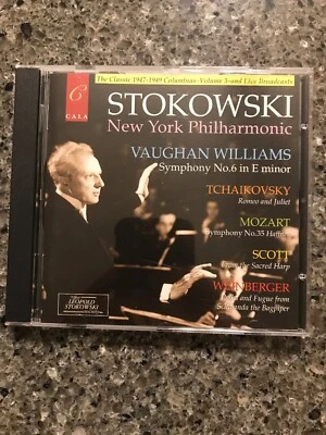 Stokowski Vaughan Williams: Symph. 6 / Tchiakovsky: Romeo And Juliet + CD Cala - Image 1 of 3