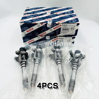 Inyector de combustible OEM 4 piezas 0445120049 para Mitsubishi Fuso con motor 4M50 ME223002 Foto 1 de 4