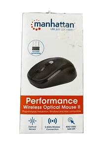 MANHATTAN 179904 Performance Wireless Mouse II - Picture 1 of 2