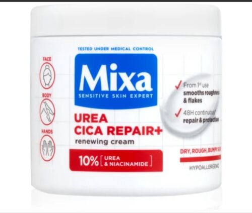 MIXA Urea Cica Repair+ regenerating body cream for very dry skin 400ml - New