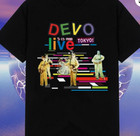 Devo Cotton T Shirt Size S-3XL bLACK Men And Women