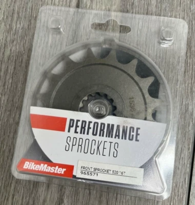 Piñón delantero BikeMaster 965571 520, 16T para Kawasaki Ninja ZX6R 2007-2018 Foto 1 de 4