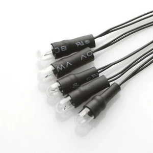 5 x 8V 60mA / Lamp Lampe / für Pioneer Marantz uA / T1 ¼ 1/4 T1.25 / 4mm + Kabel - Picture 1 of 3