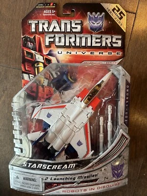 Transformer Universe Generation STARSCREAM Decepticon Deluxe G1 25th Anniversary - Image 1 of 3