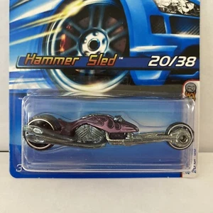 2006 Hot Wheels #20 First Editions 20/38 HAMMER SLED Purple Variant w/Black MC5s - Picture 1 of 6