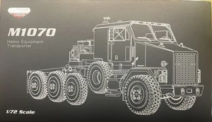 Oshkosh M1070 HET con remolque y tanque de colmillo M1A1/tostado del desierto - Imagen 1 de 6