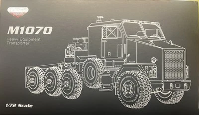 Oshkosh M1070 HET With Trailer And M1A1 Tusk Tank / Desert Tan - Image 1 of 4