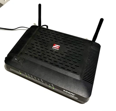 Zoom Model 5352 DOCSIS 3.0 Cable Modem / Router w/ Wireless N Series Tested - Image 1 of 4