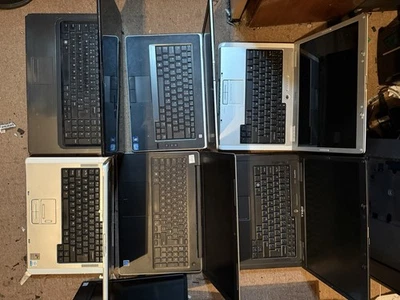 6 x DELL Laptops For Sale, great for spares or repair - Image 1 of 3