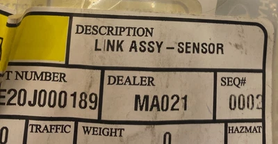 Piezas originales Hyundai 92194-2P000 Link - Hyundai 2013-2019 Foto 1 de 4