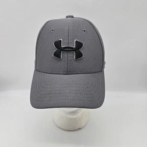 Under Armour Youth UA Classic Fit Blitzing Hat Cap Everyday Gray SZ Small/Medium - Picture 1 of 8
