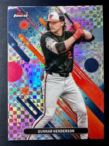 2025 Topps Finest Gunnar Henderson #291 X-Fractor Refractor Orioles - Bild 1 von 1
