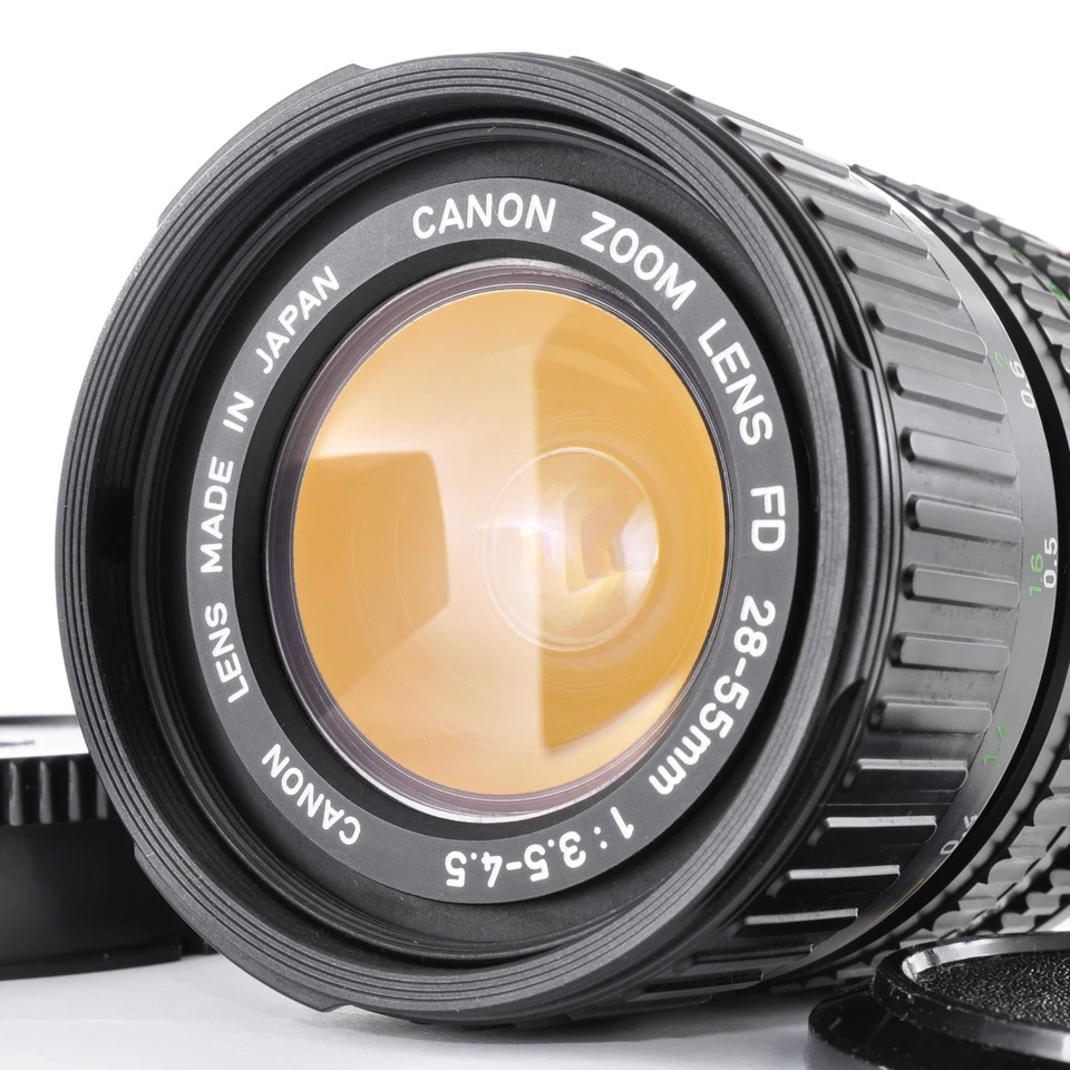 [Near Mint] Canon New FD 28-55mm f/3.5-4.5 Zoom NFD MF Lens From Japan - Image 1 of 4
