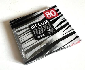 TDK Japan Bit Club Series Rare Sealed Minidisc - Picture 1 of 2