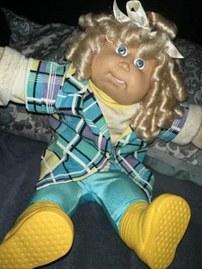 Mädchen "Cornsilk" Cabbage Patch Puppe Top Zustand - Bild 1 von 8