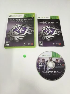 Saints Row: The Third Microsoft Xbox 360 completo con manual 92A3 Foto 1 de 2
