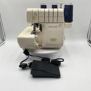 Baby Lock Imagine BLE1AT Electric Serger Sewing Machine Air Threading , Auto Ten - Picture 1 of 16