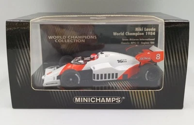 Minichamps McLaren TAG 1984 MICHELI WORLD CHAMPIONS COLLECTION 1/43 Minicar - Image 1 of 3