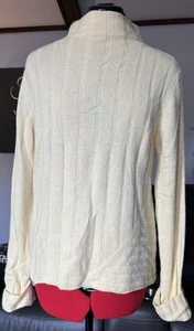 Escada Damen Pullover Medium Gelb Wolle Kaschmir Mischung Italy - Bild 1 von 8