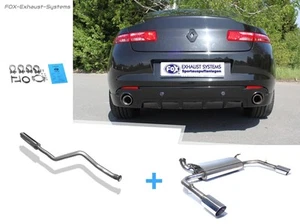  Duplex Komplettanlage ab Kat Renault Laguna 3 Coupe je 90mm doppelwandig - Picture 1 of 9