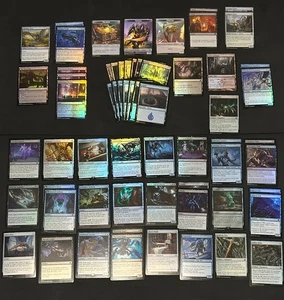 All Foil Dimir Affinty/Artifacts - MTG Magic 60 Card Deck with 15 Card Sideboard - Picture 1 of 3
