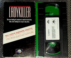 VHS LadyKiller Promo Screener Alll Tapes Tested - Picture 1 of 2