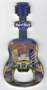 Flaschenöffner Bottle Opener Magnet Hard Rock Cafe Berlin Checkpoint Charlie NEU - Bild 1 von 1