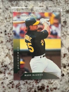 1997 DONRUSS MLB CARD OAKLAND ATHLETICS MARK MCGWIRE #12 - Picture 1 of 1