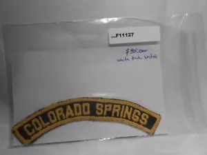 COLARDO SPRINGS CUB SCOUT 1/2 STRIP WHITE BACK STITCH F11127 - Picture 1 of 1