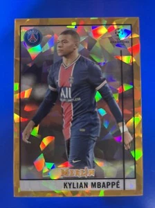 2020-21 Topps Merlin KYLIAN MBAPPE Atomic Gold Refractor SSP 41/50 ๐๐ซ๐ท๐๏ธโฝ๏ธ๐ฅ - Picture 1 of 2