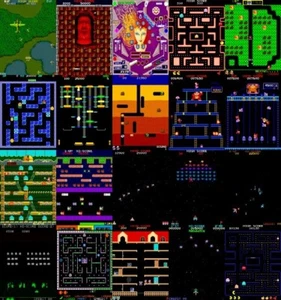 60 Classic games VERTICAL GAMES Includes trackball games - [F33* - Picture 1 of 1