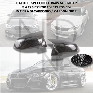 ✅CALOTTE SPECCHIETTI IN CARBONIO BMW SERIE 1234 F20/21 F22/23 F30/31 F32/33/36✅ - Imagen 1 de 2