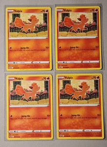 4x Vulpix 017/195 Pokemon card Silver Tempest common NM - Picture 1 of 1