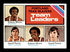 1975 Topps #131 Portland Blazers TL DP NM X2534691