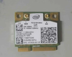 Carte Module WiFi Wireless-N 1000 Lenovo Thinkpad X201 WLAN 112BNHMW - Imagen 1 de 1