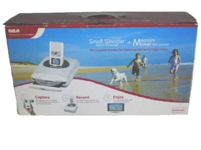 RCA Small Wonder + Memory Maker EZDVD1BD Capture Record Videos to DVD Recorder - Image 1 of 4