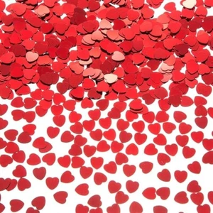 Confetti Heart Table Confetti Foil Metallic 3oz. - Picture 1 of 15