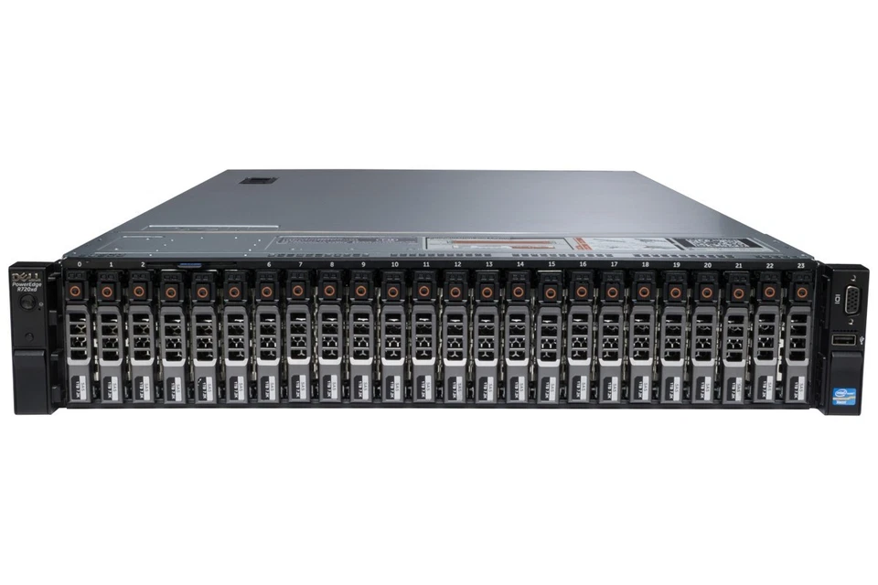 Dell PowerEdge R720xd 2x Xeon E5-2690 Eight Core 2.90GHz 384GB 24TB  2U Server - Image 1 of 1